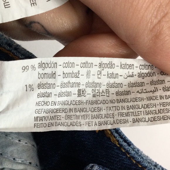 NWT Zara Z1975 Denim Mid Rise Skinny Raw Hem Jeans - Picture 4 of 4